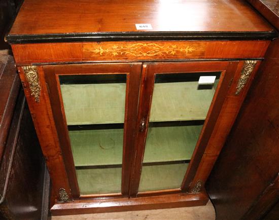 Inlaid pier cabinet